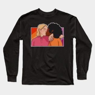 Tara and Darcy heartstopper Long Sleeve T-Shirt